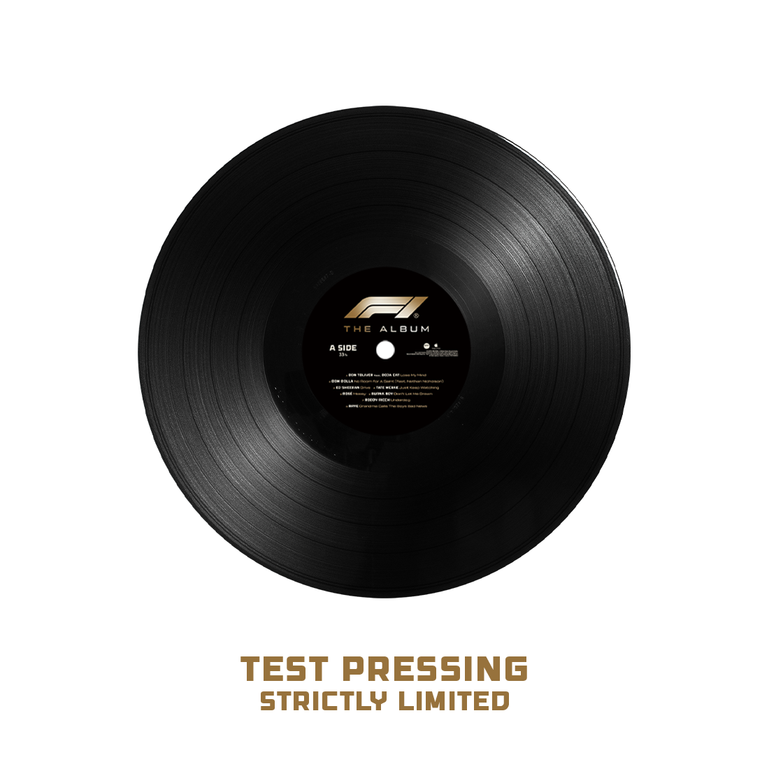 【未開封】【レコード】OST F1 The Album＜Gold Vinyl＞ F1 The Album (Limited Edition Test Pressing Vinyl)